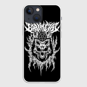 Чехол для iPhone 13 mini с принтом Baby Metal Wolf в Петрозаводске,  |  | alternative | baby metal | babymetal | metall | music | rock | альтернатива | каваий метал | металл | моа кикути | музыка | рок | судзука накамото | юи мидзуно
