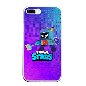 Чехол для iPhone 7Plus/8 Plus матовый с принтом Ash Brawl Stars Эш  в Петрозаводске, Силикон | Область печати: задняя сторона чехла, без боковых панелей | Тематика изображения на принте: ash | brawl | brawl stars | brawlstars | brawl_stars | аш | бравл | бравлстарс | эш