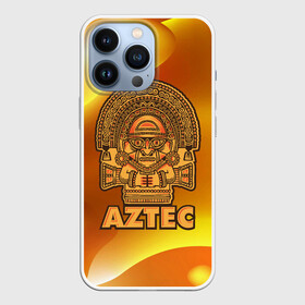 Чехол для iPhone 13 Pro с принтом Aztec Ацтеки в Петрозаводске,  |  | Тематика изображения на принте: ацтеки | ацтекская империя | индеец | индейцы | символ | фигурка