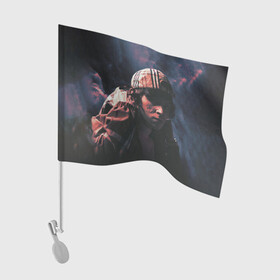 Флаг для автомобиля с принтом OG BUDA в Петрозаводске, 100% полиэстер | Размер: 30*21 см | buda | og buda | ог буда | реп | репер