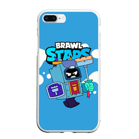 Чехол для iPhone 7Plus/8 Plus матовый с принтом Ash Brawl Stars Эш  в Петрозаводске, Силикон | Область печати: задняя сторона чехла, без боковых панелей | Тематика изображения на принте: ash | brawl | brawl stars | brawlstars | brawl_stars | аш | бравл | бравлстарс | эш