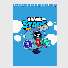 Скетчбук с принтом Ash Brawl Stars Эш  в Петрозаводске, 100% бумага
 | 48 листов, плотность листов — 100 г/м2, плотность картонной обложки — 250 г/м2. Листы скреплены сверху удобной пружинной спиралью | ash | brawl | brawl stars | brawlstars | brawl_stars | аш | бравл | бравлстарс | эш