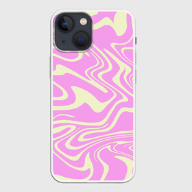 Чехол для iPhone 13 mini с принтом Лолипоп абстракция в Петрозаводске,  |  | pewpiepie | абстракция | карамель | карамель на палочке | летний принт | лолипоп | нежные краски | пастельные цвета | розовый | яркий