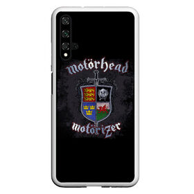 Чехол для Honor 20 с принтом Shield of Motorhead в Петрозаводске, Силикон | Область печати: задняя сторона чехла, без боковых панелей | alternative | metall | motorhead | music | rock | альтернатива | металл | моторхед | моторхэд | музыка | рок