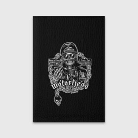 Обложка для паспорта матовая кожа с принтом Скелет Лемми в Петрозаводске, натуральная матовая кожа | размер 19,3 х 13,7 см; прозрачные пластиковые крепления | alternative | metall | motorhead | music | rock | альтернатива | лемми | металл | моторхед | моторхэд | музыка | рок