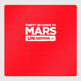 Магнитный плакат 3Х3 с принтом Thirty Seconds to Mars UN PLUGGED в Петрозаводске, Полимерный материал с магнитным слоем | 9 деталей размером 9*9 см | Тематика изображения на принте: 30 seconds to mars | 30 секунд до марса | 30 фстм | 30stm | 30сдм | jared leto | rock band | thirty seconds to mars | альтернативный | гранж | джаред лето | нео | пост | прогрессивный | рок группа | фети секондс ту марс | хард | шеннон