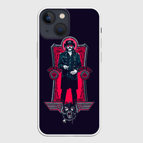 Чехол для iPhone 13 mini с принтом King Lemmy в Петрозаводске,  |  | alternative | metall | motorhead | music | rock | альтернатива | лемми | металл | моторхед | моторхэд | музыка | рок