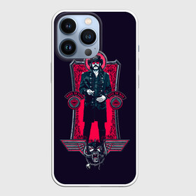 Чехол для iPhone 13 Pro с принтом King Lemmy в Петрозаводске,  |  | Тематика изображения на принте: alternative | metall | motorhead | music | rock | альтернатива | лемми | металл | моторхед | моторхэд | музыка | рок