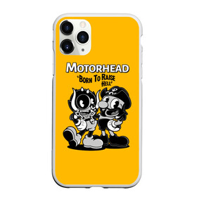 Чехол для iPhone 11 Pro матовый с принтом Motorhead x Cuphead в Петрозаводске, Силикон |  | Тематика изображения на принте: alternative | cuphead | metall | motorhead | music | rock | альтернатива | капхэд | лемми | металл | моторхед | моторхэд | музыка | рок