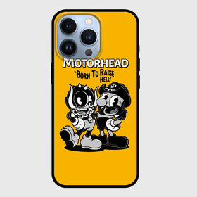 Чехол для iPhone 13 Pro с принтом Motorhead x Cuphead в Петрозаводске,  |  | alternative | cuphead | metall | motorhead | music | rock | альтернатива | капхэд | лемми | металл | моторхед | моторхэд | музыка | рок