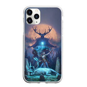 Чехол для iPhone 11 Pro матовый с принтом The Elder Scrolls в Петрозаводске, Силикон |  | art | deer | elf | forest | game | magic | moon | night | the elder scrolls | the elder scrolls online | werewolves | wolves | арт | волки | игра | лес | луна | магия | ночь | оборотни | олень | эльф