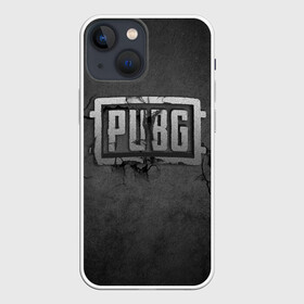 Чехол для iPhone 13 mini с принтом PUBG STONE | ПАБГ КАМЕНЬ в Петрозаводске,  |  | battlegrounds | playerunknowns | pubg | згип | игра | камень | компьютерная игра | пабг | пубг | текстура | трещины | шутер