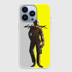 Чехол для iPhone 13 Pro с принтом CYBERPUNK 2077 | КИБЕРПАНК (Z) в Петрозаводске,  |  | cd project red | cyberpunk 2077 | keanu reeves | samurai | vi | арасака | ви | киану ривз | киберпанк 2077 | найт сити | самураи