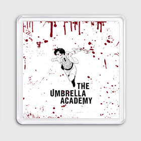 Магнит 55*55 с принтом Number 5 | The Umbrella Academy (Z) в Петрозаводске, Пластик | Размер: 65*65 мм; Размер печати: 55*55 мм | 5 | dark horse comics | netflix | number 5 | the umbrella academy | umbrella | академия амбрелла | комикс | комильфо | номер 5 | реджинальд харгривз | харгривз | хэйзел