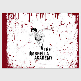 Поздравительная открытка с принтом Number 5 | The Umbrella Academy (Z) в Петрозаводске, 100% бумага | плотность бумаги 280 г/м2, матовая, на обратной стороне линовка и место для марки
 | 5 | dark horse comics | netflix | number 5 | the umbrella academy | umbrella | академия амбрелла | комикс | комильфо | номер 5 | реджинальд харгривз | харгривз | хэйзел