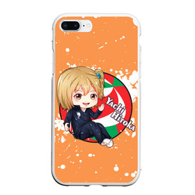 Чехол для iPhone 7Plus/8 Plus матовый с принтом Yachi Hitoka | Haikyu | Волейбол (Z) в Петрозаводске, Силикон | Область печати: задняя сторона чехла, без боковых панелей | haikuu | haikyu | haikyuu | yachi hitoka | волейбол | спортивная манга | хайку | хайкю