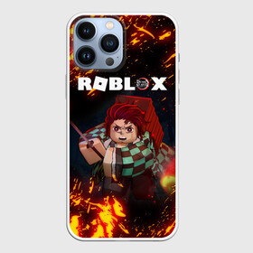 Чехол для iPhone 13 Pro Max с принтом ROBLOX | SLAYER DEMON | ЗЕНИТЦУ (Z) в Петрозаводске,  |  | game | gamer | logo | minecraft | roblox | simulator | slayer demon | zenitsu | зенитцу | зеницу | игра | конструктор | лого | роблок | роблокс | симулятор | строительство | фигура