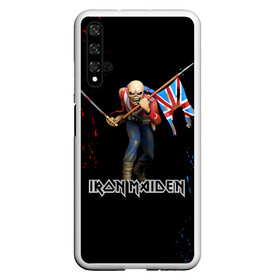 Чехол для Honor 20 с принтом IRON MAIDEN | АЙРОН МЕЙДЕН (Z) в Петрозаводске, Силикон | Область печати: задняя сторона чехла, без боковых панелей | dave | iron maiden | murray | music | percy harris | rock | адриан смит | айрон мэйден | брюс дикинсон | дэйв мюррей | железная дева | музик | нико макбрэйн | рок | стив харрис | ужасы | хеви метал | яник герс