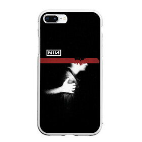 Чехол для iPhone 7Plus/8 Plus матовый с принтом Nine Inch Nails в Петрозаводске, Силикон | Область печати: задняя сторона чехла, без боковых панелей | alternative | metall | music | nin | nine inch nails | rock | альтернатива | металл | музыка | найн ич нэилс | рок | трент резнор