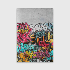 Обложка для паспорта матовая кожа с принтом Graffiti on the wall в Петрозаводске, натуральная матовая кожа | размер 19,3 х 13,7 см; прозрачные пластиковые крепления | абстракция | граффити | надписи | надписи текстура | паттерн граффити | текстура | текстура граффити | шрифт