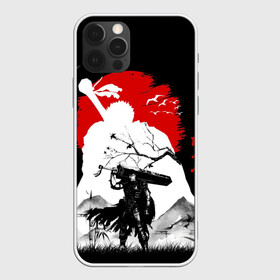 Чехол для iPhone 12 Pro Max с принтом Берсерк силуэт Гатса в Петрозаводске, Силикон |  | Тематика изображения на принте: berserk | аниме | берсерк | бирсерк | гатс | гатц | клеймо