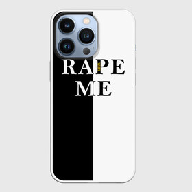 Чехол для iPhone 13 Pro с принтом Rape Me | Kurt Cobain (+спина) (Z) в Петрозаводске,  |  | Тематика изображения на принте: cobain | kurt | kurt donald cobain | nirvana | rape me | rock | smile | альтернативный рок | гранж | дэйв грол | крист новоселич | курт кобейн | нирвана | рок | смайл