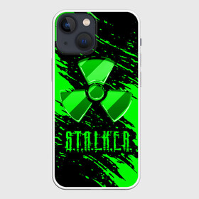 Чехол для iPhone 13 mini с принтом S.T.A.L.K.E.R.  NEON | СТАЛКЕР в Петрозаводске,  |  | game | stalker | stalker 2 | зона | игра | радиация | сталкер | сталкер 2 | чернобыль