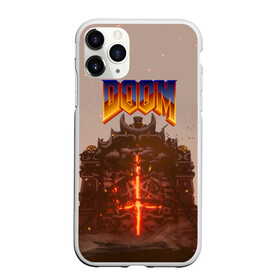 Чехол для iPhone 11 Pro матовый с принтом DOOM | ДУМ (Z) в Петрозаводске, Силикон |  | demons | devil | doom | doom eternal | doom slayer | doomguy | hell | slayer | ад | вега | демоны | дум | икона греха | какодемон | манкубус | солдат рока | элементаль боли