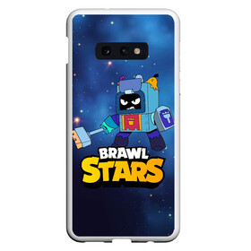 Чехол для Samsung S10E с принтом Ash Brawl Stars Эш  в Петрозаводске, Силикон | Область печати: задняя сторона чехла, без боковых панелей | Тематика изображения на принте: ash | brawl | brawl stars | brawlstars | brawl_stars | аш | бравл | бравлстарс | эш