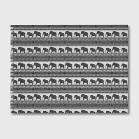 Альбом для рисования с принтом Черно-белый узор слоны в Петрозаводске, 100% бумага
 | матовая бумага, плотность 200 мг. | африканский | монохромный узор | орнамент | полосы | серый | серый и черный | слоны | этнический