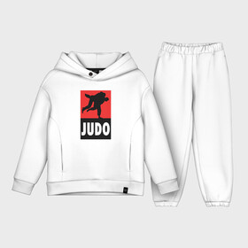 Детский костюм хлопок Oversize с принтом Judo в Петрозаводске,  |  | Тематика изображения на принте: fighter | japan | judo | mma | sport | ufc | warrior | боец | бой | воин | дзюдо | дзюдоист | единоборства | карате | поединок | спорт | спортсмен | чемпион | япония