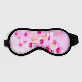 Маска для сна 3D с принтом Весеннее цветение вишни в Петрозаводске, внешний слой — 100% полиэфир, внутренний слой — 100% хлопок, между ними — поролон |  | Тематика изображения на принте: бутоны | весна | девушкам | красивые | розовые | сакура | цветение | цветы | яблоня