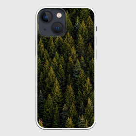 Чехол для iPhone 13 mini с принтом лес вечный в Петрозаводске,  |  | вечный | военный | деревья | камуфляж | лес | охотник | патриот | природа | россия | свобода | сибирь | солдат | тайга