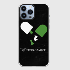 Чехол для iPhone 13 Pro Max с принтом Qweens gambit в Петрозаводске,  |  | chess | serial | the queens gambit | аня тейлор джой | сериал | сериалы | ход королевы | шахматы | элизабет хармон