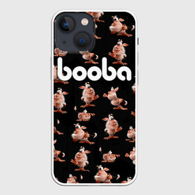 Чехол для iPhone 13 mini с принтом Booba в Петрозаводске,  |  | anime | booba | brownie | cartoon   tv series | childrens | different poses | inquisitive | mysterious character | аниме | буба | детский | домовой | загадочный персонаж | любознательный | мульт   сериал | разные позы