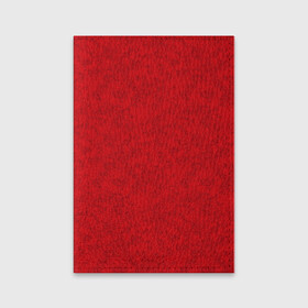 Обложка для паспорта матовая кожа с принтом Ярко-красный мраморный узор в Петрозаводске, натуральная матовая кожа | размер 19,3 х 13,7 см; прозрачные пластиковые крепления | Тематика изображения на принте: абстрактный | алый | камень | красный | красный мрамор | мрамор | мраморный узор | современный