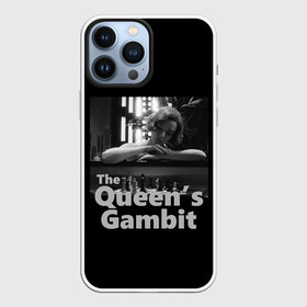 Чехол для iPhone 13 Pro Max с принтом Sad Queen в Петрозаводске,  |  | chess | serial | the queens gambit | аня тейлор джой | сериал | сериалы | ход королевы | шахматы | элизабет хармон