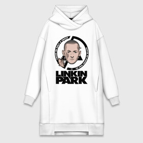 Платье-худи хлопок с принтом LINKIN PARK в Петрозаводске,  |  | chester | hardcore | linknin park | music | punk | rip | rock | usa | группа | линкин парк | метал | музыка | панк | рок | честер беннингтон