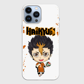 Чехол для iPhone 13 Pro Max с принтом Юу Нишиноя | Nishinoya Yu (Z) в Петрозаводске,  |  | haikuu | haikyu | haikyuu | nishinoya yu | волейбол | нишиноя | спортивная манга | хайку | хайкю | юу нишиноя