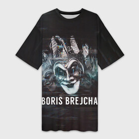Платье-футболка 3D с принтом Boris Brejcha  Mask в Петрозаводске,  |  | boris brejcha | brejcha | dj | high tech | music | techno | trans | борис брейча | брейча | брейча диджей | диджей | минимал | музыка | музыкант | техно | транс