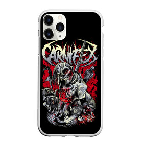 Чехол для iPhone 11 Pro матовый с принтом Carnifex в Петрозаводске, Силикон |  | carnifex | die without hope | graveside confessions | world war x | группы | дэткор | карнифекс | музыка | рок