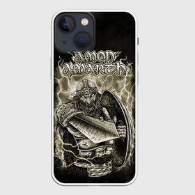 Чехол для iPhone 13 mini с принтом Amon Amarth в Петрозаводске,  |  | amon amarth | metal | викинг метал | группы | дэт метал | метал | музыка | рок