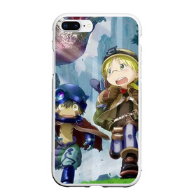 Чехол для iPhone 7Plus/8 Plus матовый с принтом Made in Abyss / Созданный в Бездне в Петрозаводске, Силикон | Область печати: задняя сторона чехла, без боковых панелей | made in abyss | nanachi | regu | riko | бездна | нанати | наначи | рег | рико | рэг | сделано в бездне | созданный в бездне