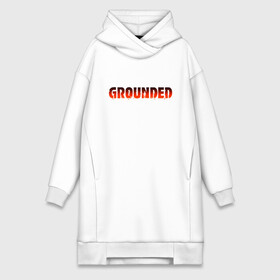 Платье-худи хлопок с принтом Grounded в Петрозаводске,  |  | gamers | games | xbox | иллюстрация