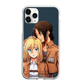 Чехол для iPhone 11 Pro матовый с принтом Имир и Хистория в Петрозаводске, Силикон |  | attack on titan | attack on titan historia | ymir and historia | ymir historia | атака титанов | атака титанов имир и хистория | имир | имир атака титанов | имир и хистория | имир и хистория арт | имир хистория | хистория