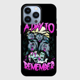 Чехол для iPhone 13 Pro с принтом A Day to Remember в Петрозаводске,  |  | Тематика изображения на принте: a day to remember | adtr | волки | группы | музыка | рок