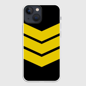 Чехол для iPhone 13 mini с принтом Три полоски в Петрозаводске,  |  | геометрия | линии | минимализм | полосы | три полоски