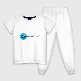 Детская пижама хлопок с принтом Virgin Galactic logo в Петрозаводске, 100% хлопок |  брюки и футболка прямого кроя, без карманов, на брюках мягкая резинка на поясе и по низу штанин
 | logo | вирджин галактик | космос