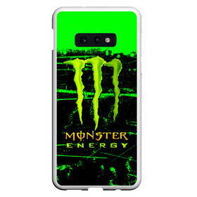 Чехол для Samsung S10E с принтом MONSTER ENERGY NEON LOGO в Петрозаводске, Силикон | Область печати: задняя сторона чехла, без боковых панелей | monster | monster energy | монстер | монстер енерджи | монстер енэрджи | монстер энерджи | неон | энергетик | энергетический напиток