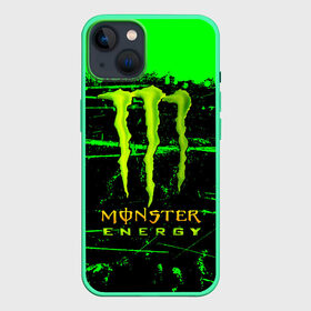 Чехол для iPhone 13 с принтом MONSTER ENERGY NEON LOGO в Петрозаводске,  |  | Тематика изображения на принте: monster | monster energy | монстер | монстер енерджи | монстер енэрджи | монстер энерджи | неон | энергетик | энергетический напиток